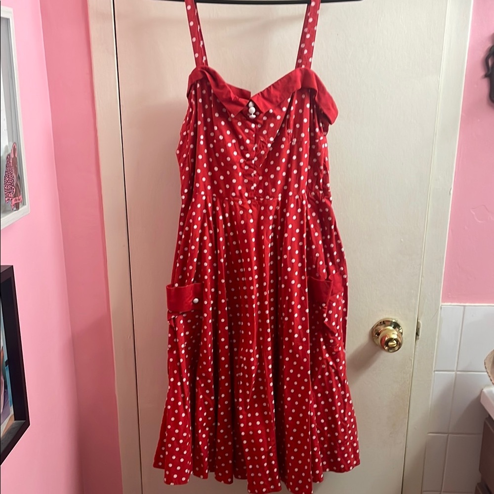 Red Polka Dot Dress
